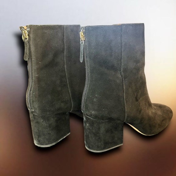 J. Crew Black Suede 'Sadie' Ankle Boots Size 9.5 ASO Duchess Meghan Markle - Picture 12 of 16